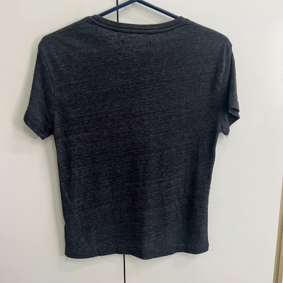 Spiritual Gangster- Women's Short Sleeve Charcoal Colored Tee "LOVED"- Size XS - Picture 2 of 5